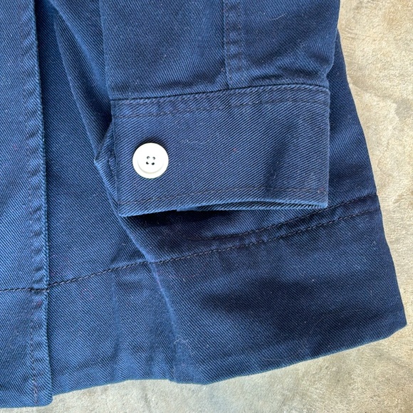 Barely used J. Crew Navy Blue Sailor’s Jacket - Double Breasted - Women’s Size 8 - Picture 3 of 6